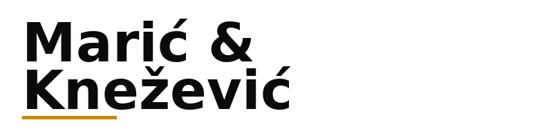 Marić & Knežević logo